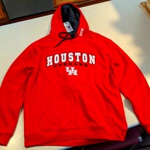 Mens-Large, UH(University of Houston) pull-over Hoodie NEW